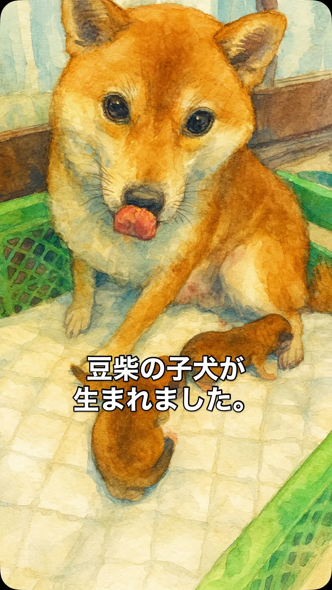 🐾✨出産のご報告✨🐾