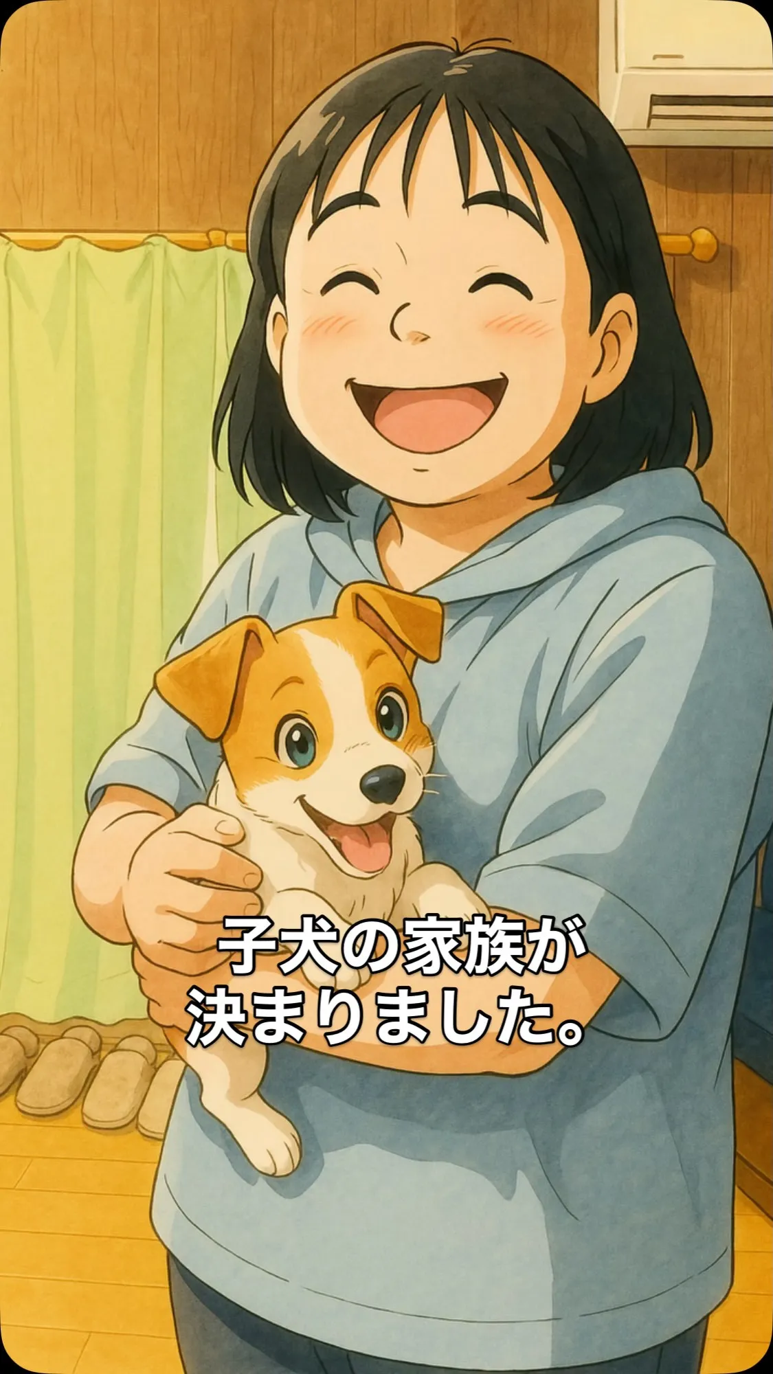 🌸ジャックラッセルの子犬の家族が決まりました。